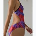 Strój pływacki jednoczęściowy damski Tyr Cutoutfit Hodori orange/purple 8