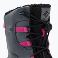 Śniegowce dziecięce Columbia Bugaboot Celsius Children graphite/wild fuchsia 8