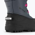 Śniegowce dziecięce Columbia Bugaboot Celsius Children graphite/wild fuchsia 9