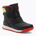Śniegowce juniorskie Sorel Whitney II Strap Wp jet/poppy red