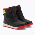 Śniegowce juniorskie Sorel Whitney II Strap Wp jet/poppy red 4