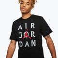 Koszulka męska  Jordan AJ5 Graphic black/white/gum red 4