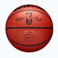 Piłka do koszykówki Wilson NBA Authentic Indoor orange rozmiar 5 6