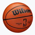 Piłka do koszykówki dziecięca Wilson NBA Authentic Series Outdoor brown rozmiar 5 2