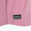 Koszulka do biegania damska Saucony Stopwatch orchid heather 3