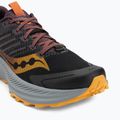 Buty do biegania męskie Saucony Ride Trail 2 black/autumn 7