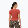 Koszulka do jogi damska Sweaty Betty Athlete Crop Seamless Workout terrazzo red 3