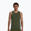 Koszulka do biegania męska Saucony Stopwatch Singlet fatigue heather
