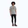 Koszulka do biegania męska Saucony Stopwatch light grey heather 2