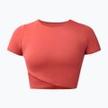 Koszulka do jogi damska Sweaty Betty All Day Wrap terrazzo red 6