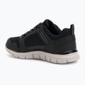 Buty męskie SKECHERS Track Knockhill black/lime 3