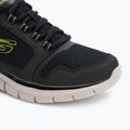 Buty męskie SKECHERS Track Knockhill black/lime 7