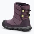 Śniegowce dziecięce KEEN Puffrider WP black plum/daiquiri green 3