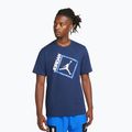 Koszulka męska  Jordan Jumpman Box midnight navy/white