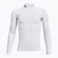 Longsleeve treningowy dziecięcy Under Armour Cg Armour Mock white/black