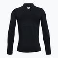 Longsleeve treningowy dziecięcy Under Armour Cg Armour Mock black/white 2