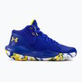 Buty do koszykówki damskie Under Armour GS Jet '21 royal/white 2