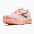 Buty do biegania damskie Brooks Ghost 18 star white/cyber peach/grey 11