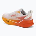 Buty do biegania męskie Brooks Ghost Max 4 white/orange/red 3