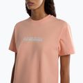 Koszulka damska Napapijri S-Box pink salmon 4