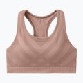 Biustonosz termoaktywny Smartwool Seamless Racerback sandstone