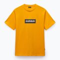 Koszulka męska Napapijri S-Box Logo orange marigold 4