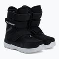 Buty snowboardowe dziecięce Salomon Whipstar Jr black/black/white 4