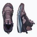 Buty turystyczne damskie Salomon Predict Hike Mid GTX quail/night sky/astral aura 15