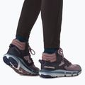 Buty turystyczne damskie Salomon Predict Hike Mid GTX quail/night sky/astral aura 18