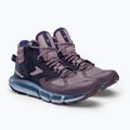 Buty turystyczne damskie Salomon Predict Hike Mid GTX quail/night sky/astral aura 4