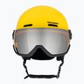 Kask narciarski dziecięcy Salomon Orka Visor vibrant yellow 2