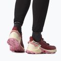 Buty do biegania damskie Salomon Supercross 4 GTX cow hide/syrah/blush 3