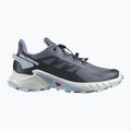 Buty do biegania damskie Salomon Supercross 4 grisaille/white/cashmere blue 9