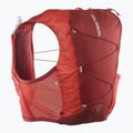 Kamizelka do biegania Salomon Active Skin 8 Set red dahlia/high risk 2