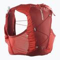 Kamizelka do biegania Salomon Active Skin 4 Set red dahlia/high risk 2