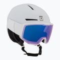 Kask narciarski Salomon Osmo Pro Sigma Photo white/sky blue