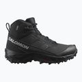 Buty trekkingowe męskie Salomon Crosstrak WP black/black/asphalt 9