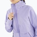 Kurtka przeciwwiatrowa damska Salomon Outerpath Pro 2.5L violet tulip 4