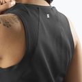 Koszulka do biegania damska Salomon SHAKEout Bliss Tanklette deep black 3