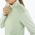 Bluza trekkingowa damska Salomon Sntial Lightwarm Hybrid sea foam 3