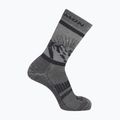 Skarpety Salomon Retro Wool black/asphalt