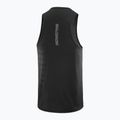 Koszulka do biegania męska Salomon Sense Aero Singlet GFX deep black 5
