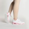 Buty damskie SKECHERS Uno Loving Love white/red/pink mesh 2