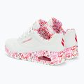 Buty damskie SKECHERS Uno Loving Love white/red/pink mesh 4