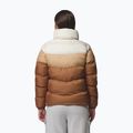 Kurtka ocieplana damska Columbia Puffect II Colorblock camel brown/canoe/chalk 3