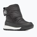 Śniegowce dziecięce Sorel Childrens Whitney II Plus Bootie Wp black/sea salt 8