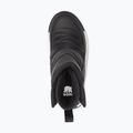 Śniegowce dziecięce Sorel Childrens Whitney II Plus Bootie Wp black/sea salt 12