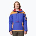 Kurtka ocieplana męska Columbia Challenger II Ins Pullover clematis blue/ sunstone