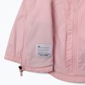 Kurtka przeciwdeszczowa dziecięca Columbia Rainy Trails II Fleece satin pink 3