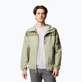 Kurtka przeciwwiatrowa męska Columbia Challenger II Windbreaker safari/stone green 4